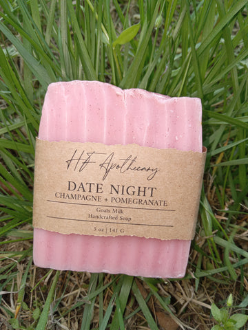 Champagne + Pomegranate Handcrafted Soap