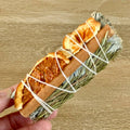 Wholesale White Sage Sticks with Orange