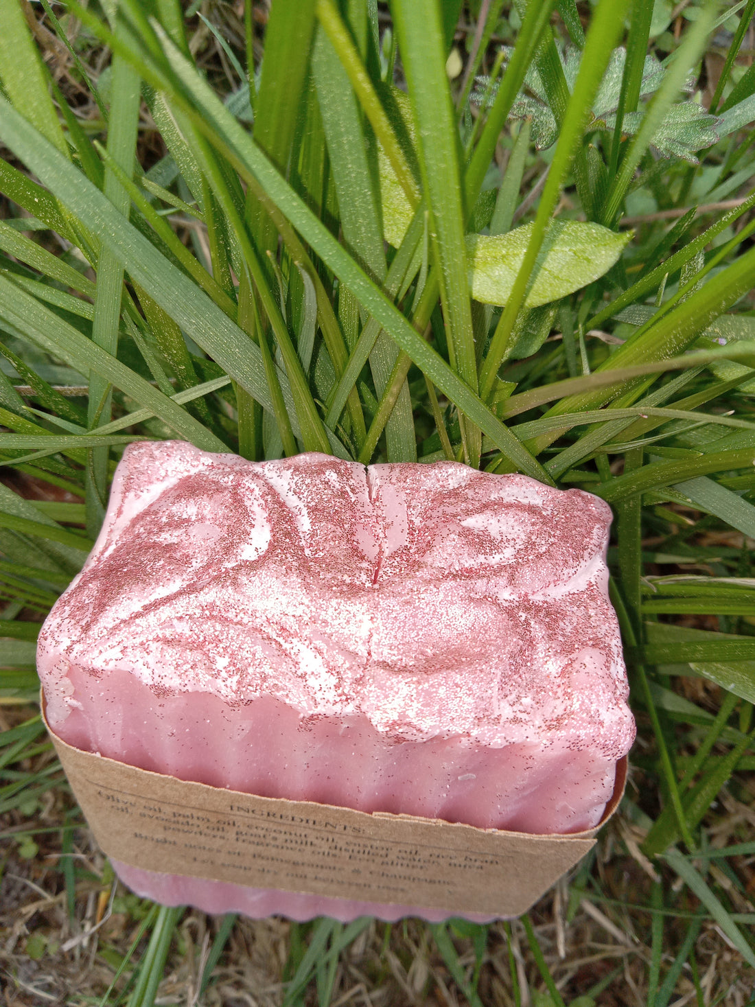 Champagne + Pomegranate Handcrafted Soap
