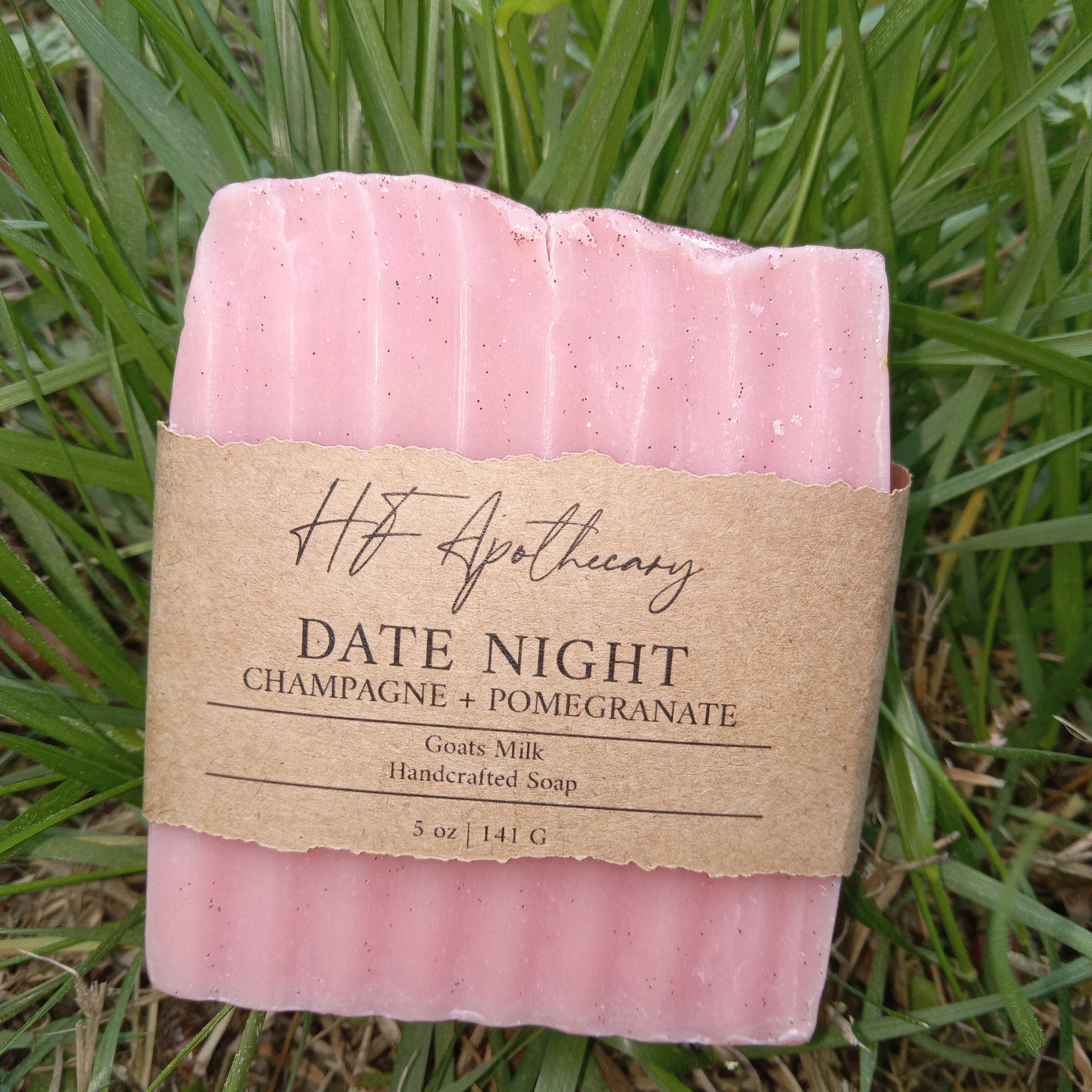 Champagne + Pomegranate Handcrafted Soap